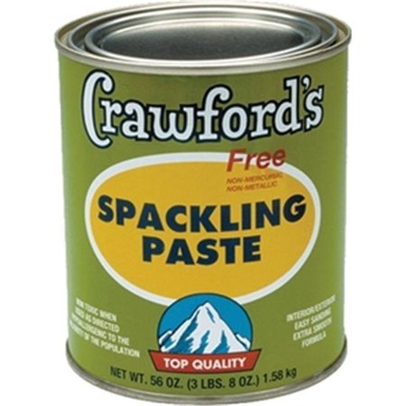 CRAWFORDS PRODUCTS COMPANY INC Crawfords Putty 31904 1 qt. Spackling Paste 745648319045